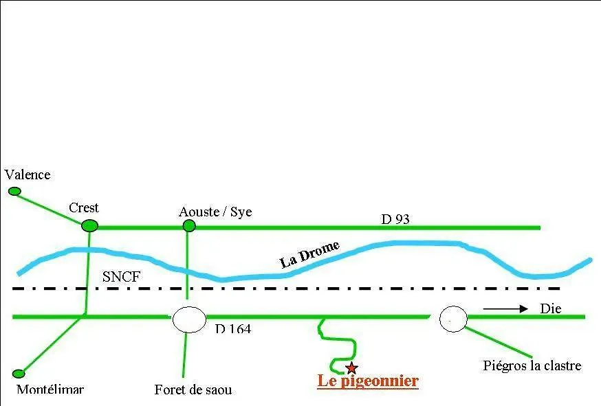 Le Pigeonnier chambre d'hôte Piégros-la-Clastre
